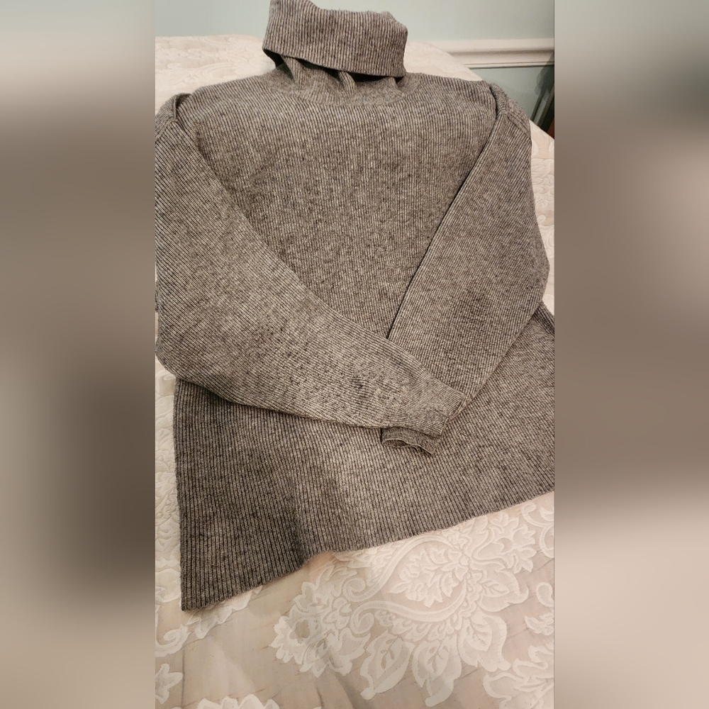 Free People Drop Shoulder Turtleneck